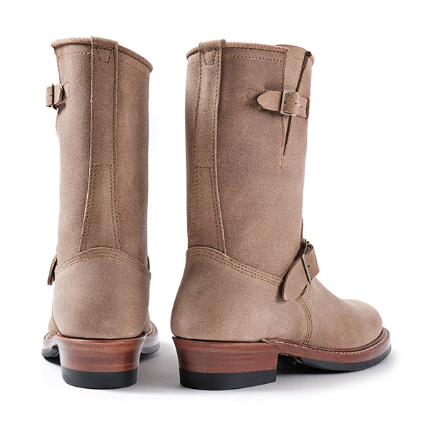 WABASH ENGINEER BOOTS / HORWEEN LEATHER CXL / NATURAL ROUGHOUT