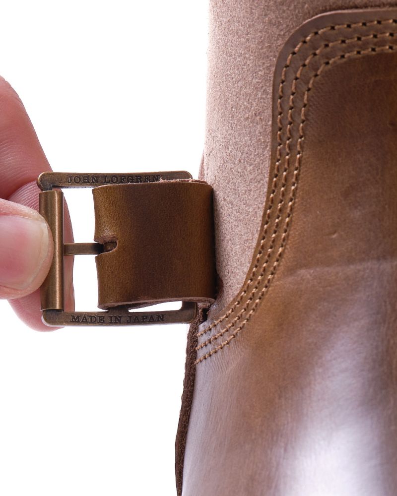 PRE-ORDER 2026 / CHRISTMAS 2026 LIMITED EDITION / WABASH ENGINEER BOOTS / HORWEEN LEATHER CXL / NATURAL ROUGHOUT × DARK OLIVE