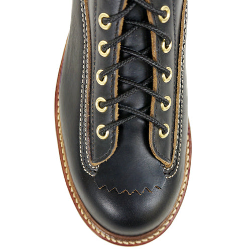 PRE-ORDER 2024 / DONKEY PUNCHER BOOTS / HORWEEN LEATHER CXL / BLACK