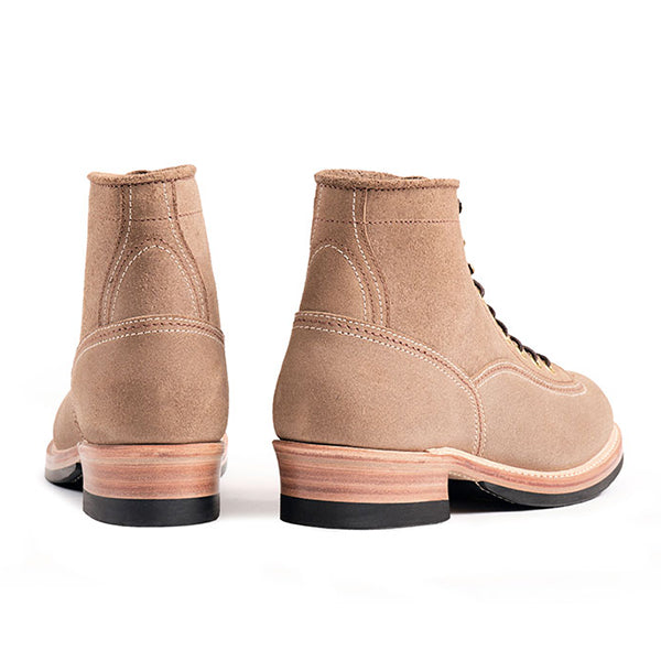 DONKEY PUNCHER BOOTS / HORWEEN LEATHER CXL / NATURAL ROUGHOUT