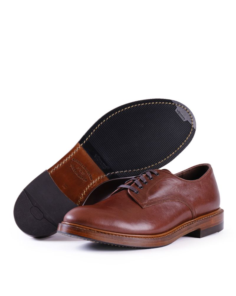 PRE-ORDER 2026 / WAYFARER DERBY SHOES / SHINKI HIKAKU HORSEHIDE / BROWN
