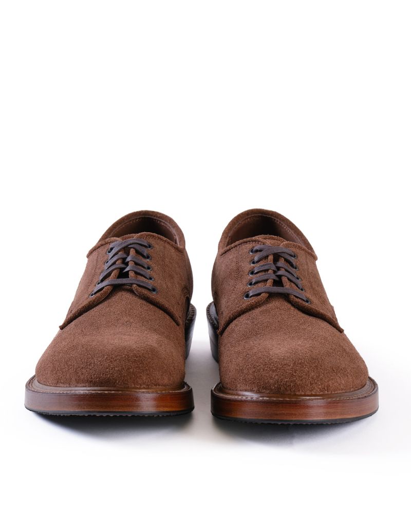 PRE-ORDER 2026 / WAYFARER DERBY SHOES / JAPANESE SUEDE / SADDLE BROWN
