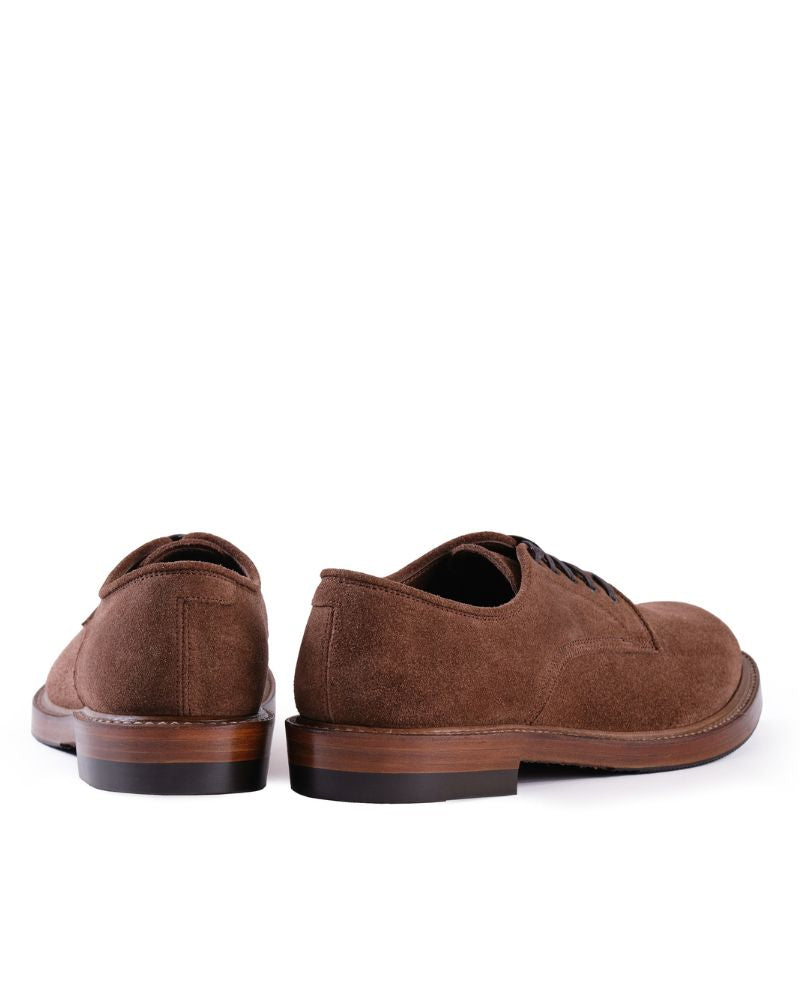 PRE-ORDER 2026 / WAYFARER DERBY SHOES / JAPANESE SUEDE / SADDLE BROWN