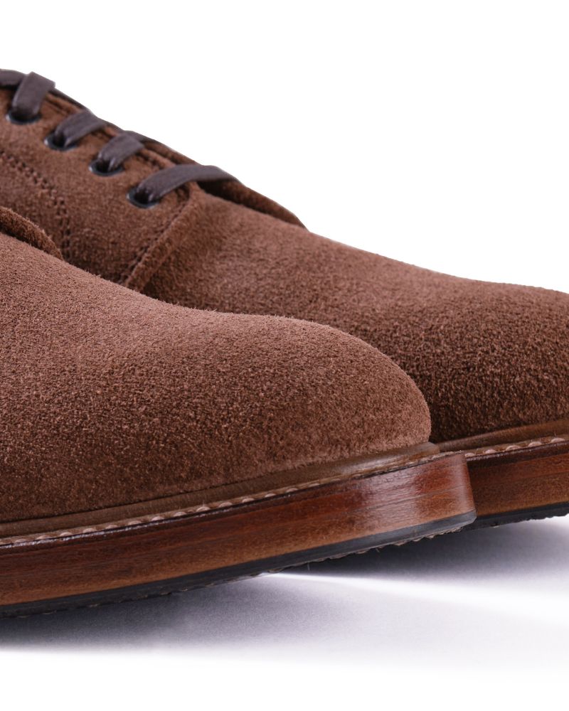 PRE-ORDER 2026 / WAYFARER DERBY SHOES / JAPANESE SUEDE / SADDLE BROWN