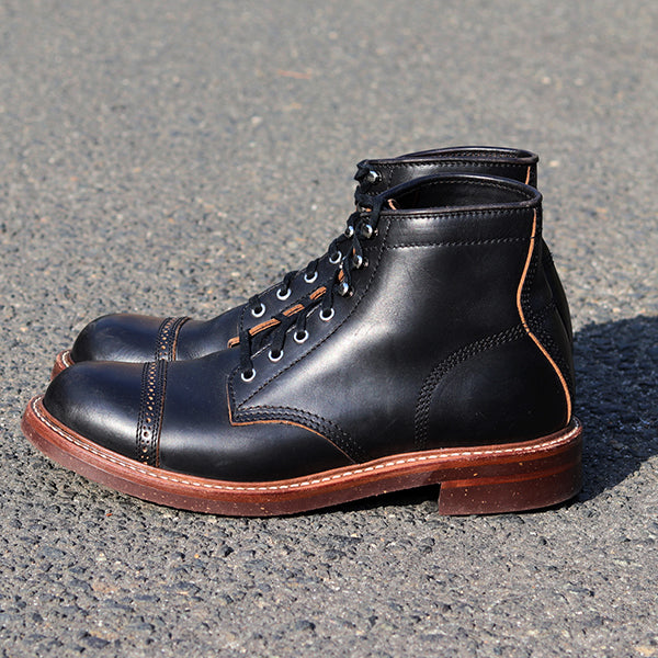 COMBAT BOOTS / HORWEEN LEATHER CXL / BLACK