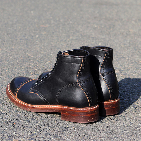 COMBAT BOOTS / HORWEEN LEATHER CXL / BLACK
