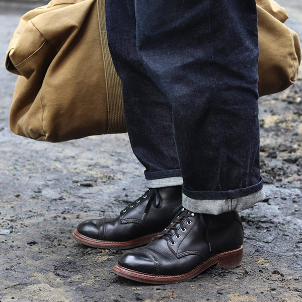 PRE-ORDER 2026 / COMBAT BOOTS / HORWEEN LEATHER CXL / BLACK