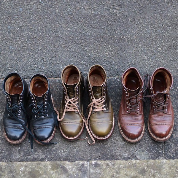 PRE-ORDER 2026 / COMBAT BOOTS / HORWEEN LEATHER CXL / BLACK