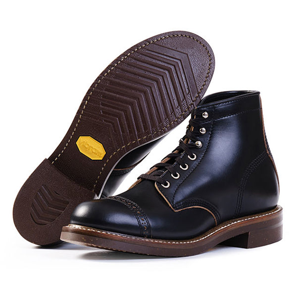 COMBAT BOOTS / HORWEEN LEATHER CXL / BLACK