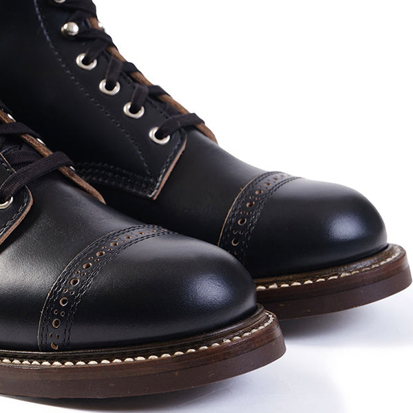 COMBAT BOOTS / HORWEEN LEATHER CXL / BLACK