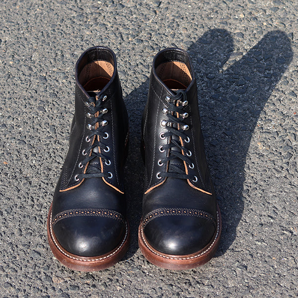 COMBAT BOOTS / HORWEEN LEATHER CXL / BLACK