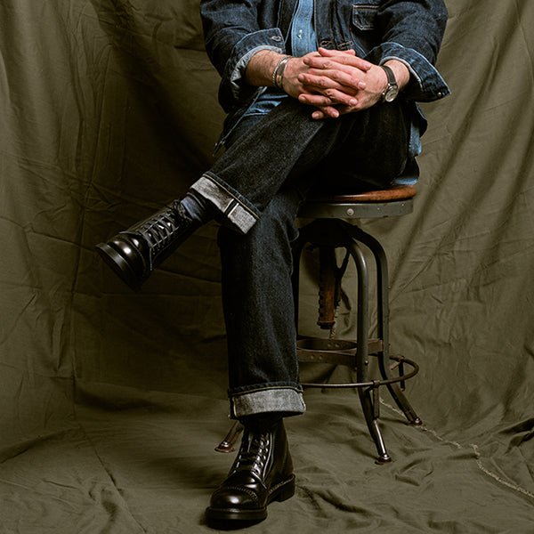 CHRISTMAS 2025 BLACK OPS COMBAT BOOTS / SHINKI HIKAKU SHELL CORDOVAN