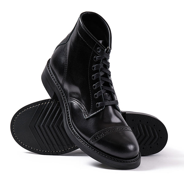 CHRISTMAS 2025 BLACK OPS COMBAT BOOTS / SHINKI HIKAKU SHELL CORDOVAN