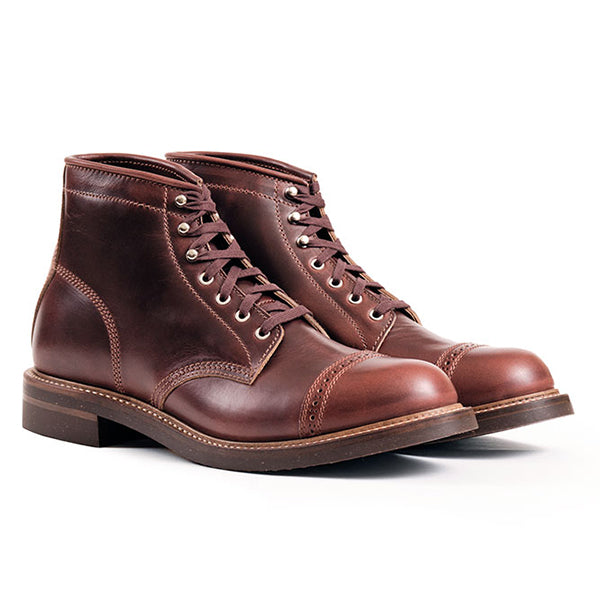 COMBAT BOOTS / HORWEEN LEATHER CXL / TIMBER — SPEEDWAY