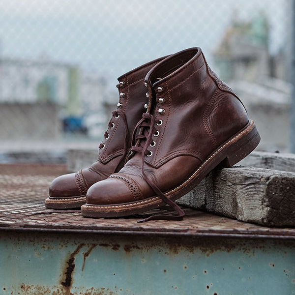 COMBAT BOOTS / HORWEEN LEATHER CXL / TIMBER