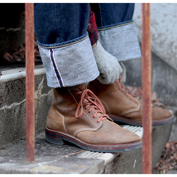 PRE-ORDER for DECEMBER 2024 / M-43 SERVICE SHOES / HORWEEN LEATHER CXL / NATURAL ROUGHOUT