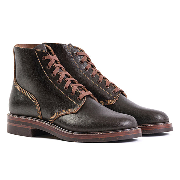 PRE-ORDER 2024 / CHRISTMAS 2024 LIMITED EDITION / M-43 SERVICE SHOES / HORWEEN WAXED FLESH / DARK BROWN