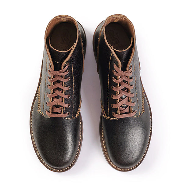 PRE-ORDER 2024 / CHRISTMAS 2024 LIMITED EDITION / M-43 SERVICE SHOES / HORWEEN WAXED FLESH / DARK BROWN