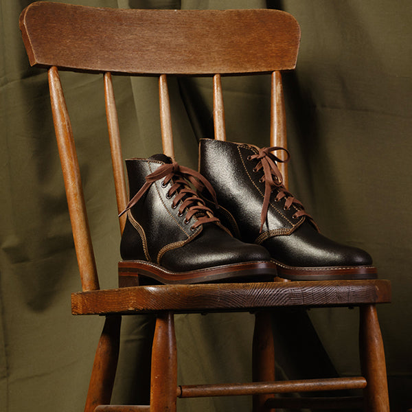 PRE-ORDER 2024 / CHRISTMAS 2024 LIMITED EDITION / M-43 SERVICE SHOES / HORWEEN WAXED FLESH / DARK BROWN