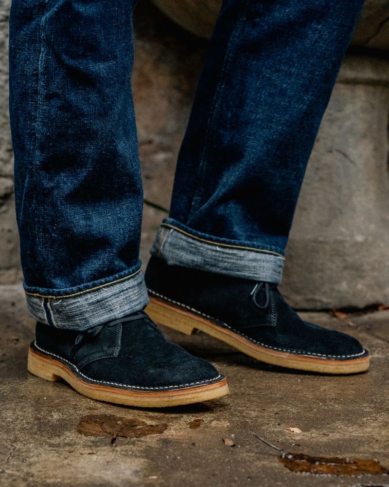 MILITARY DESERT BOOTS / JAPANESE SUEDE / BLACK