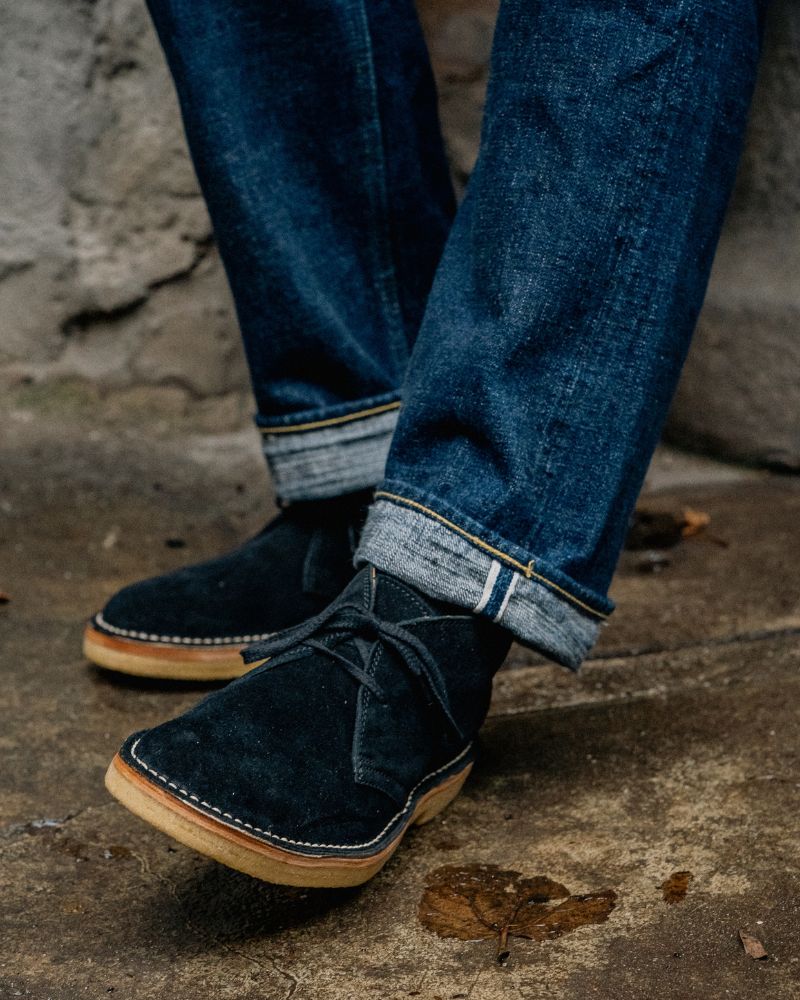 MILITARY DESERT BOOTS / JAPANESE SUEDE / BLACK