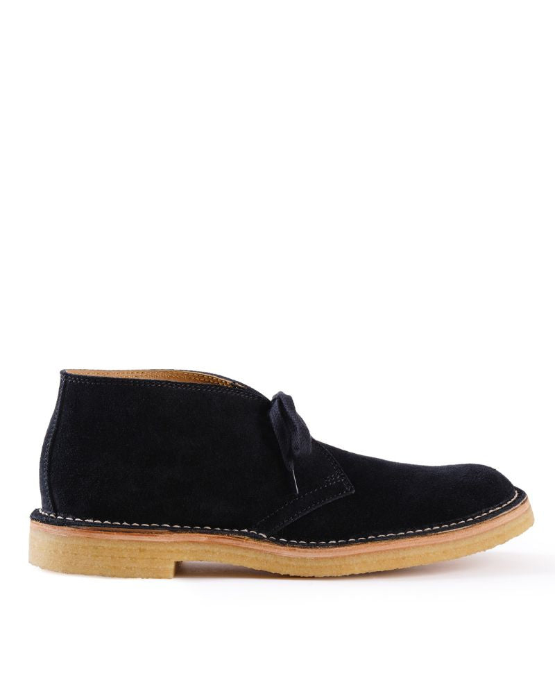 MILITARY DESERT BOOTS / JAPANESE SUEDE / BLACK