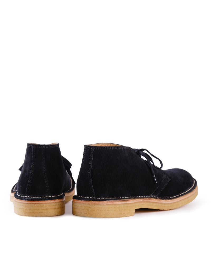 MILITARY DESERT BOOTS / JAPANESE SUEDE / BLACK