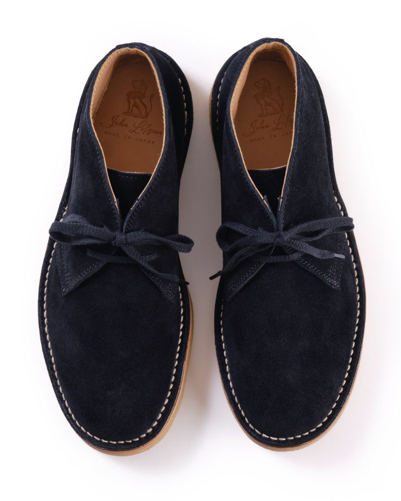 MILITARY DESERT BOOTS / JAPANESE SUEDE / BLACK