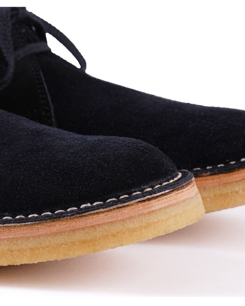MILITARY DESERT BOOTS / JAPANESE SUEDE / BLACK
