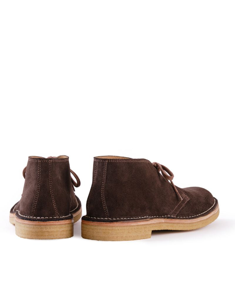 MILITARY DESERT BOOTS / JAPANESE SUEDE / DARK BROWN