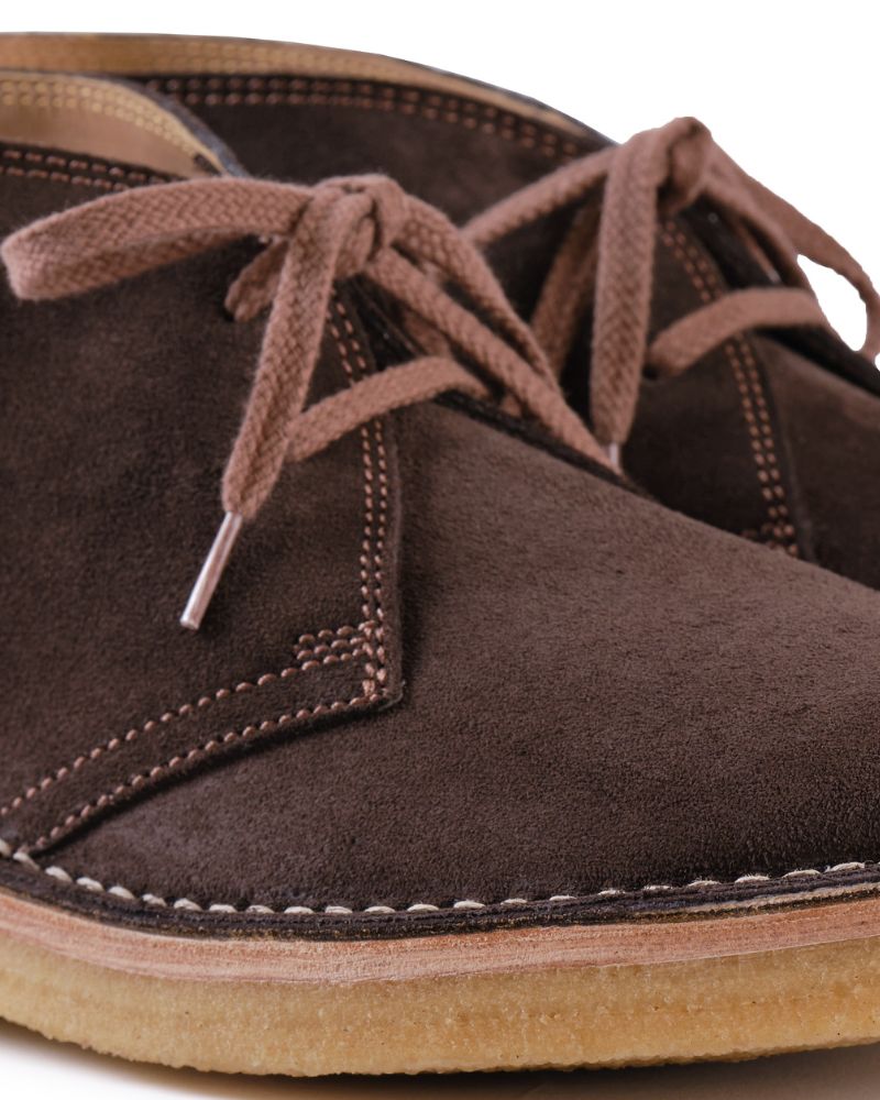 MILITARY DESERT BOOTS / JAPANESE SUEDE / DARK BROWN