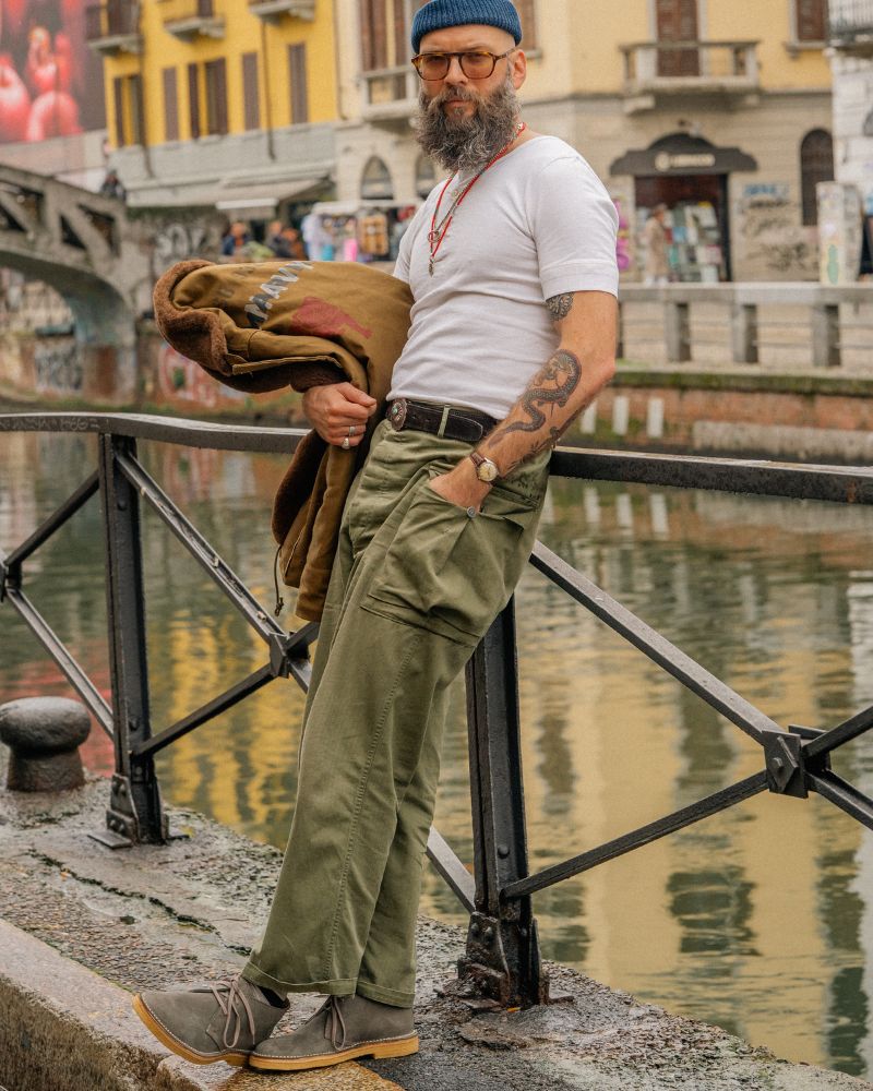 MILITARY DESERT BOOTS / JAPANESE SUEDE / GRAY
