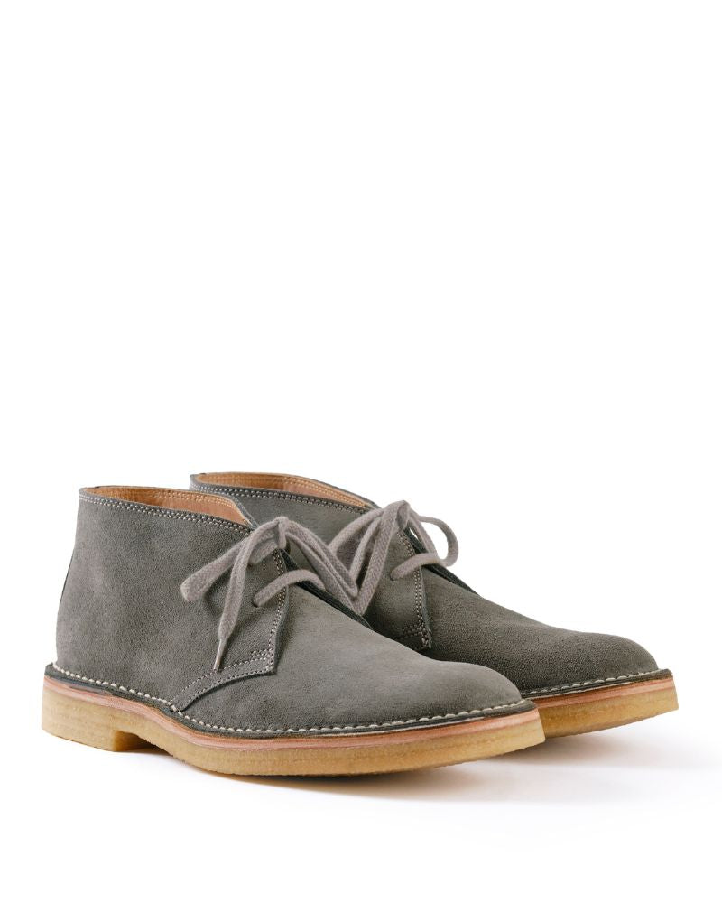MILITARY DESERT BOOTS / JAPANESE SUEDE / GRAY