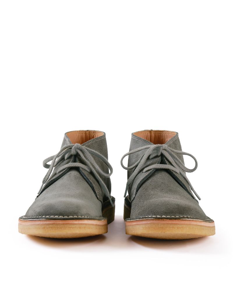MILITARY DESERT BOOTS / JAPANESE SUEDE / GRAY