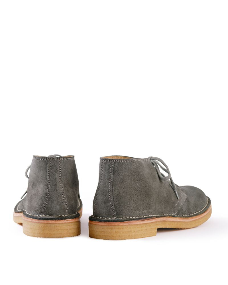 MILITARY DESERT BOOTS / JAPANESE SUEDE / GRAY