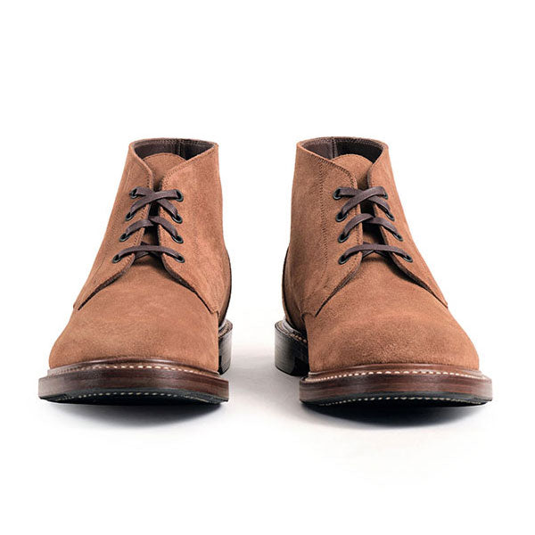 PRE-ORDER 2024 / THE STEADFAST CHUKKA BOOTS / JAPANESE SUEDE / MUSTARD