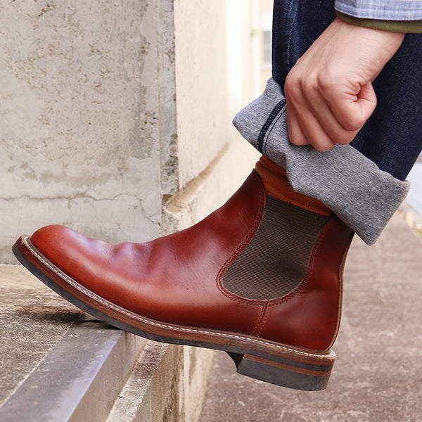PRE-ORDER 2024 / CHELSEA BOOTS / HORWEEN LEATHER CXL / TIMBER