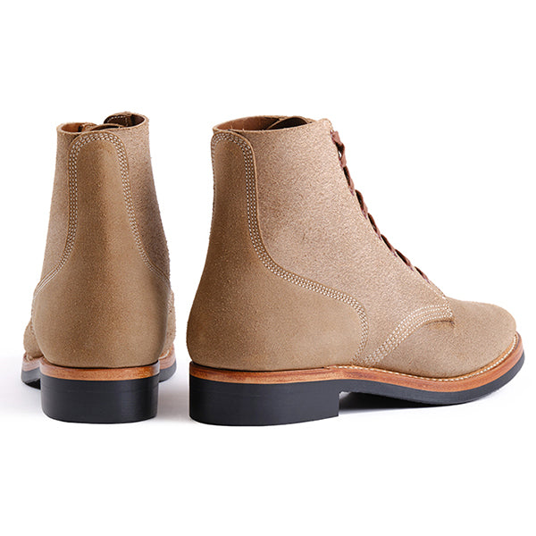 PRE-ORDER 2026 / US NAVY N-1 FIELD SHOES BOONDOCKERS / HORWEEN CXL / NATURAL ROUGHOUT