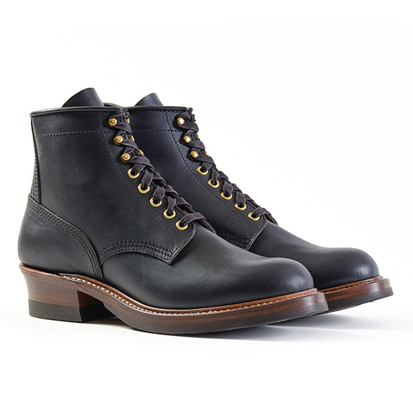 PRE-ORDER 2025 / STEELGANG SW BOOTS / BADALASSI CARLO / VEGETABLE TANNED LEATHER / BLACK