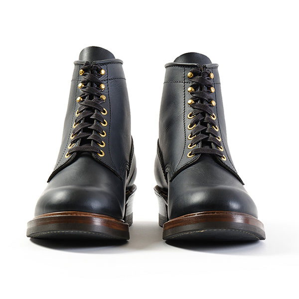 PRE-ORDER 2025 / STEELGANG SW BOOTS / BADALASSI CARLO / VEGETABLE TANNED LEATHER / BLACK