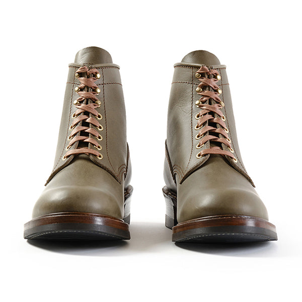 PRE-ORDER 2025 / STEELGANG SW BOOTS / BADALASSI CARLO / VEGETABLE TANNED LEATHER / GRIGIO