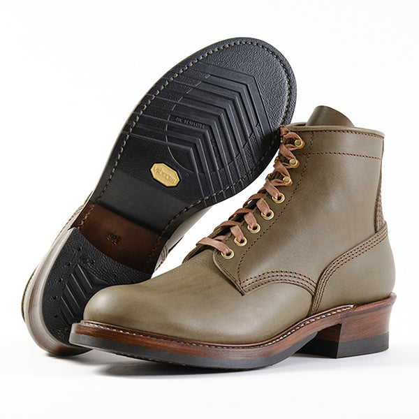 PRE-ORDER 2025 / STEELGANG SW BOOTS / BADALASSI CARLO / VEGETABLE TANNED LEATHER / GRIGIO