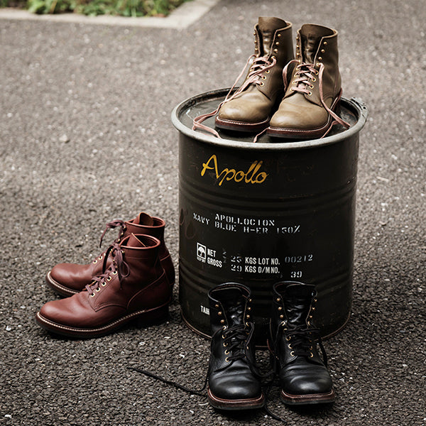 PRE-ORDER 2025 / STEELGANG SW BOOTS / BADALASSI CARLO / VEGETABLE TANNED LEATHER / TOBACCO