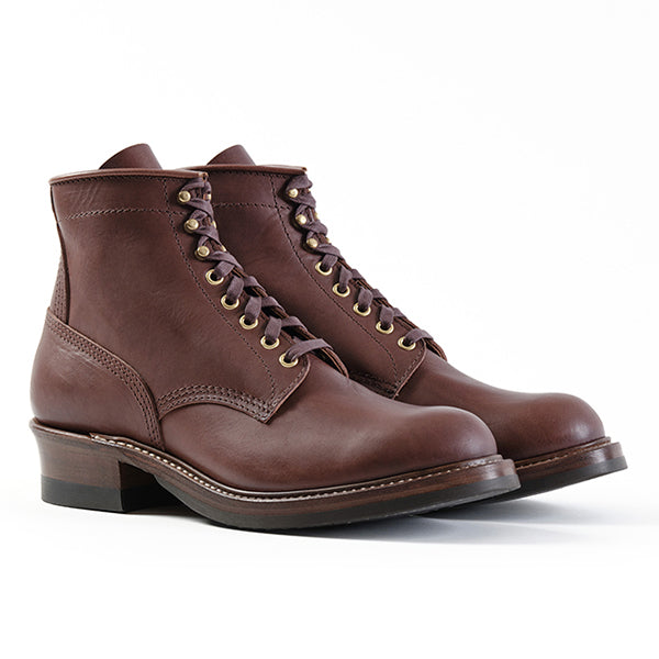 PRE-ORDER 2025 / STEELGANG SW BOOTS / BADALASSI CARLO / VEGETABLE TANNED LEATHER / TOBACCO