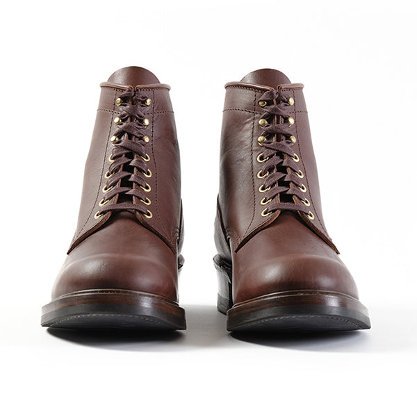 PRE-ORDER 2025 / STEELGANG SW BOOTS / BADALASSI CARLO / VEGETABLE TANNED LEATHER / TOBACCO