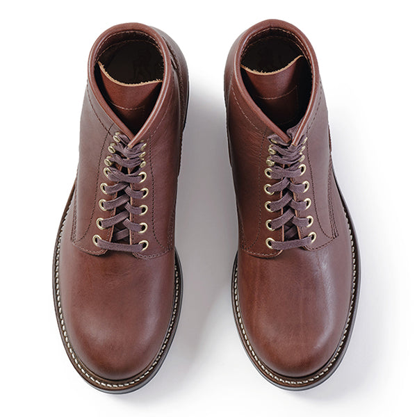 PRE-ORDER 2025 / STEELGANG SW BOOTS / BADALASSI CARLO / VEGETABLE TANNED LEATHER / TOBACCO