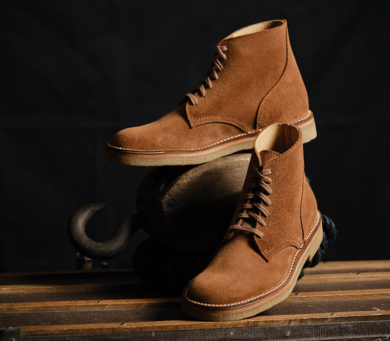 PRE-ORDER 2025 / SAHARA BOOTS MUSTARD / JAPANESE SUEDE