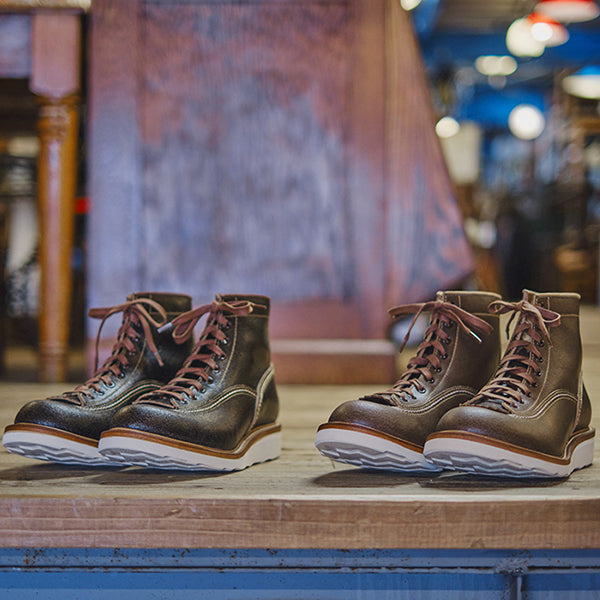 PRE-ORDER 2026 / DONKEY PUNCHER BOOTS / HORWEEN WAXED FLESH / NATURAL