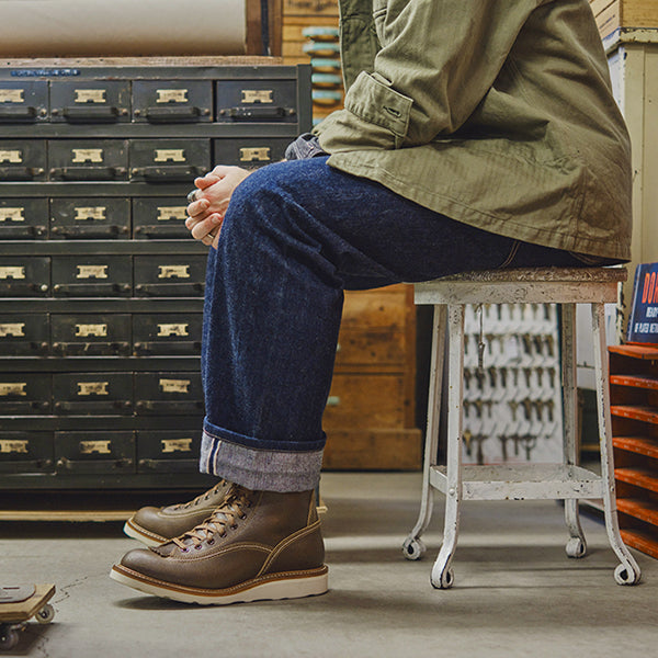 PRE-ORDER 2026 / DONKEY PUNCHER BOOTS / HORWEEN WAXED FLESH / NATURAL