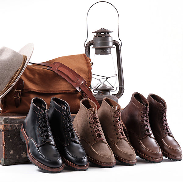 CHAPMAN BOOTS / HORWEEN LEATHER CXL / NATURAL ROUGHOUT